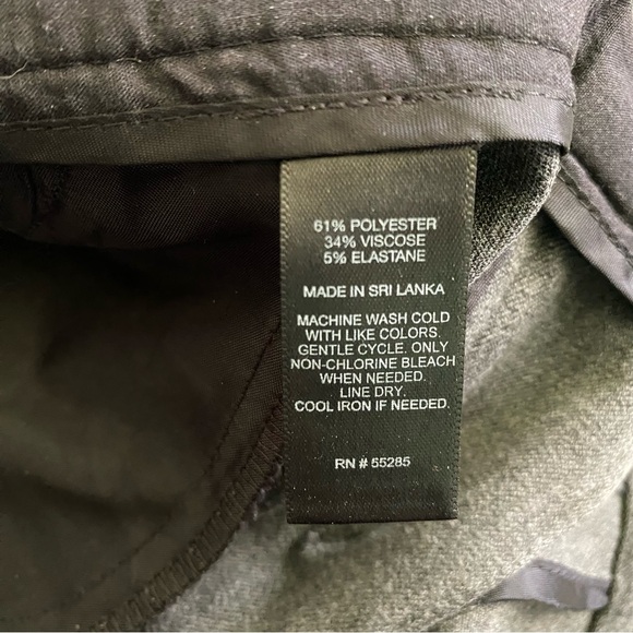 Express EDITOR Bootcut Low Rise Business Casual Career Pants Womens Size 4R Gray - Picture 12 of 13